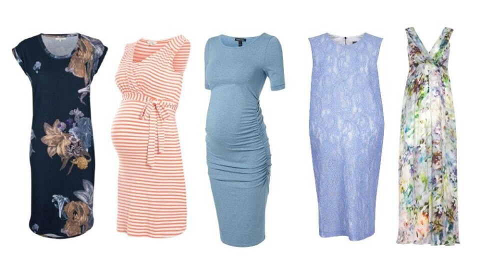 16 flotte kjoler med plads til maven