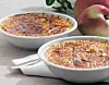 Crème brûlée med æbler