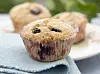 Solbær-kokos-muffins