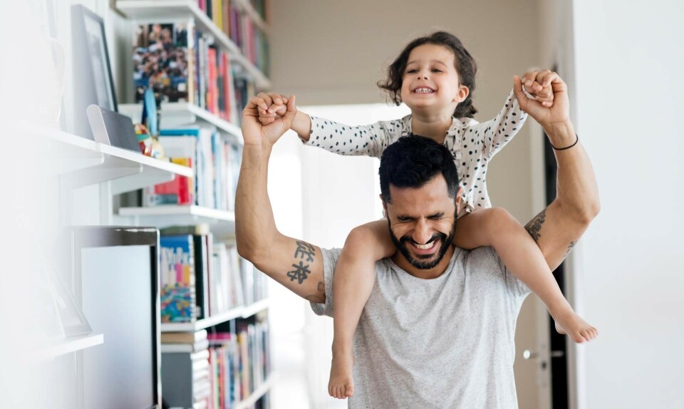 Glæde i hverdagen i børnefamilien