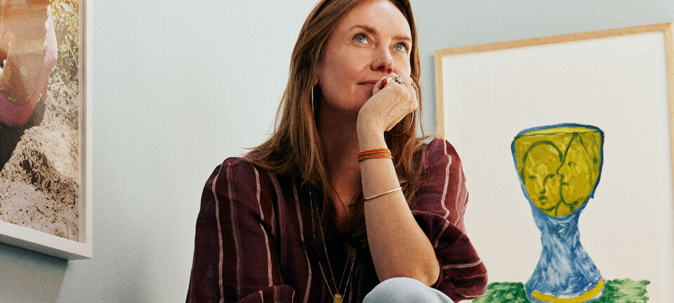 Luise Gomard bor i en lyselilla villa nord for København – især én ting går igen i indretningen