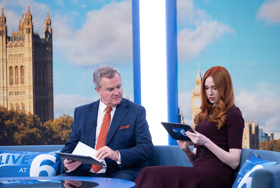 Picture Shows: Episode 1 - Douglas (HUGH BONNEVILLE) and Madeline (KAREN GILLAN)