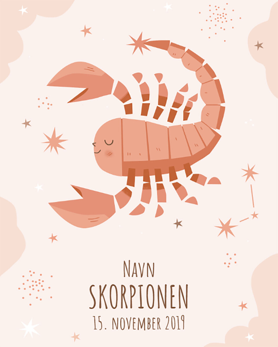 Personlig plakat.