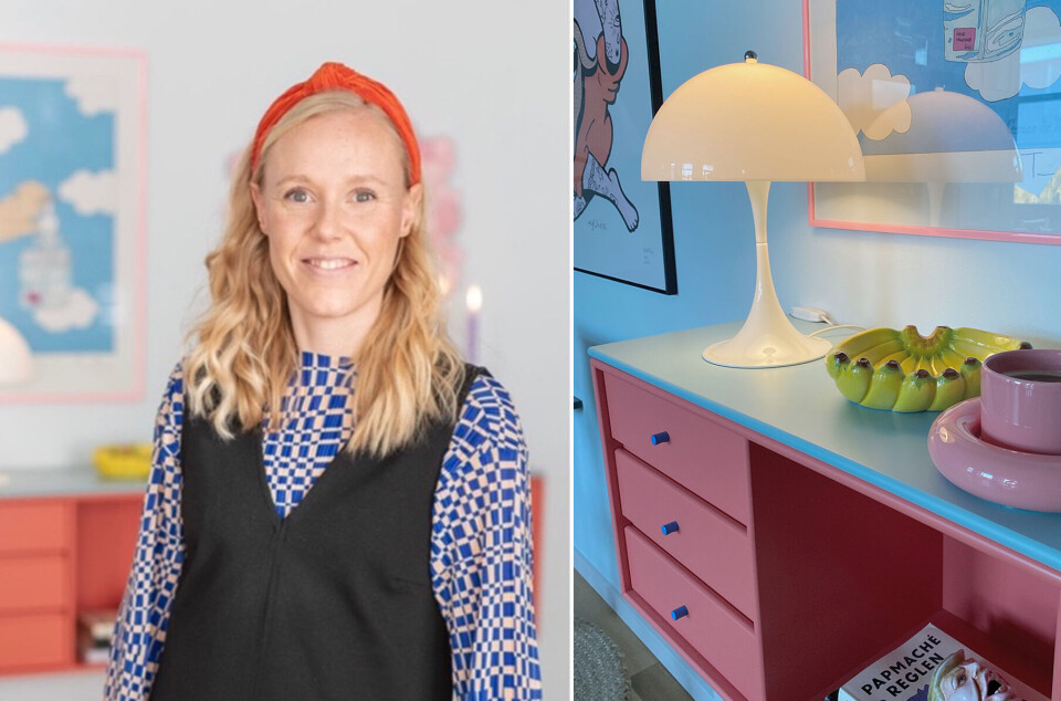 Cecilie bor i et sandt farveunivers: Dette budgetkøb fra Flying Tiger får altid mange likes