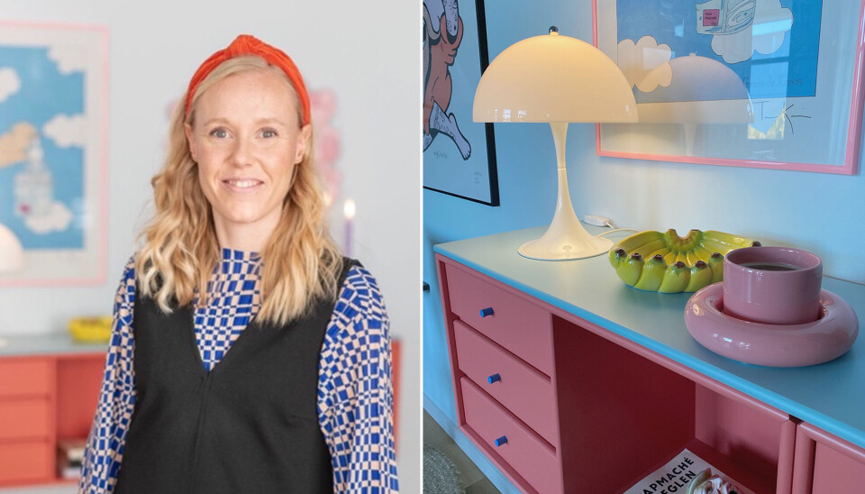 Cecilie bor i et sandt farveunivers: Dette budgetkøb fra Flying Tiger får altid mange likes