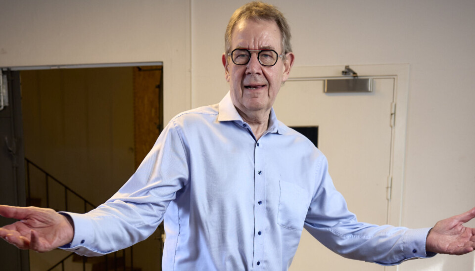 Kiloene rasler: Poul Nyrup i topform