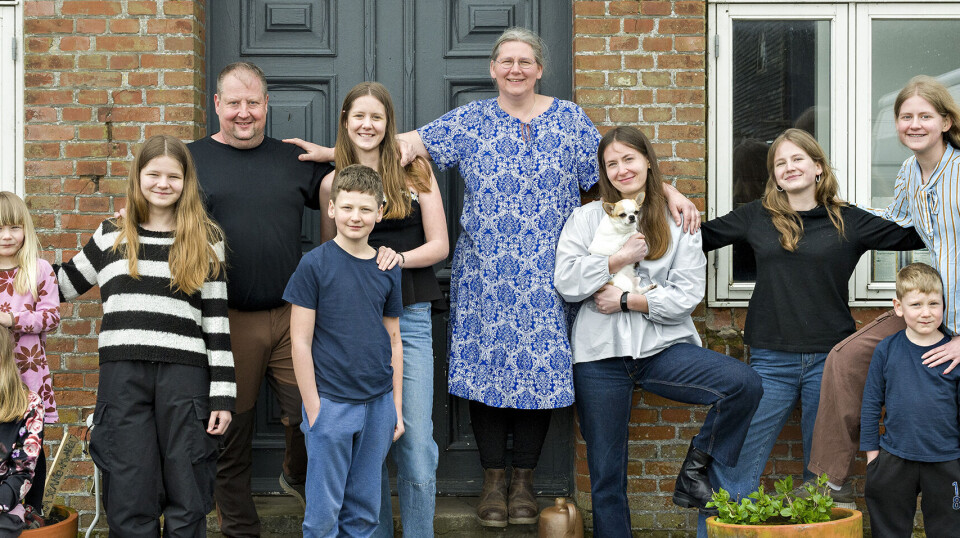 Gitte og Jesper er forældre i en af Danmarks største familier: 'Der var altid plads til én mere'