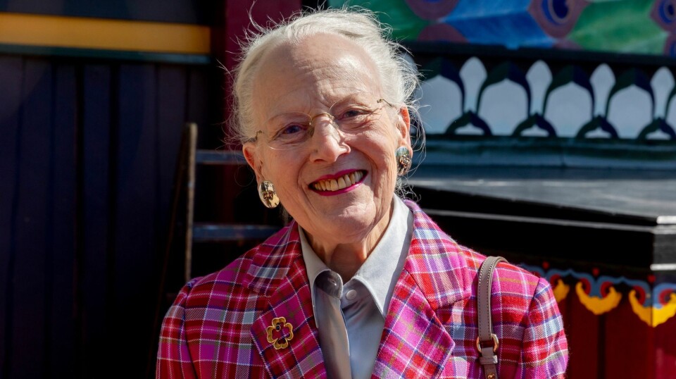 Dronning Margrethe er indlagt efter fald på Fredensborg