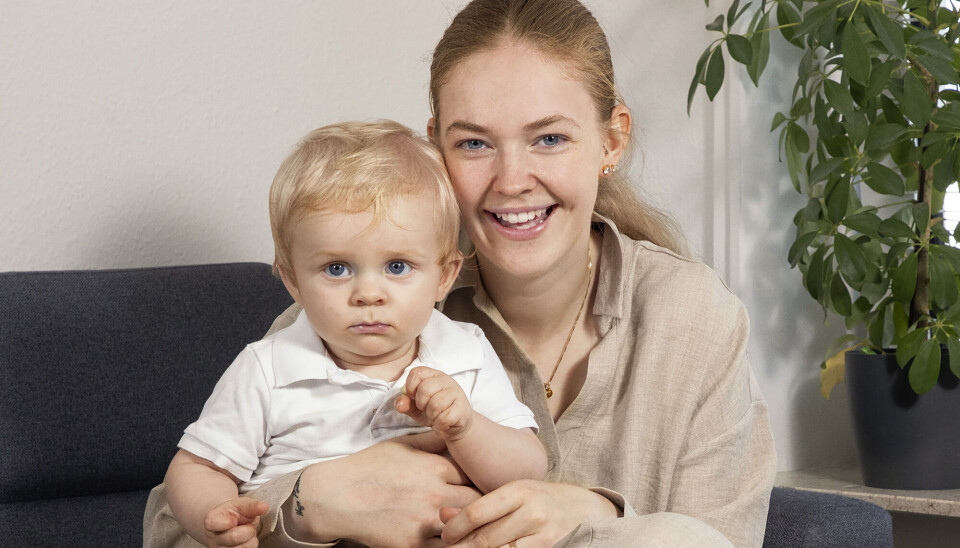 Line Paulsen besluttede at blive alene-mor til lille Hugo i en alder af 19 år.