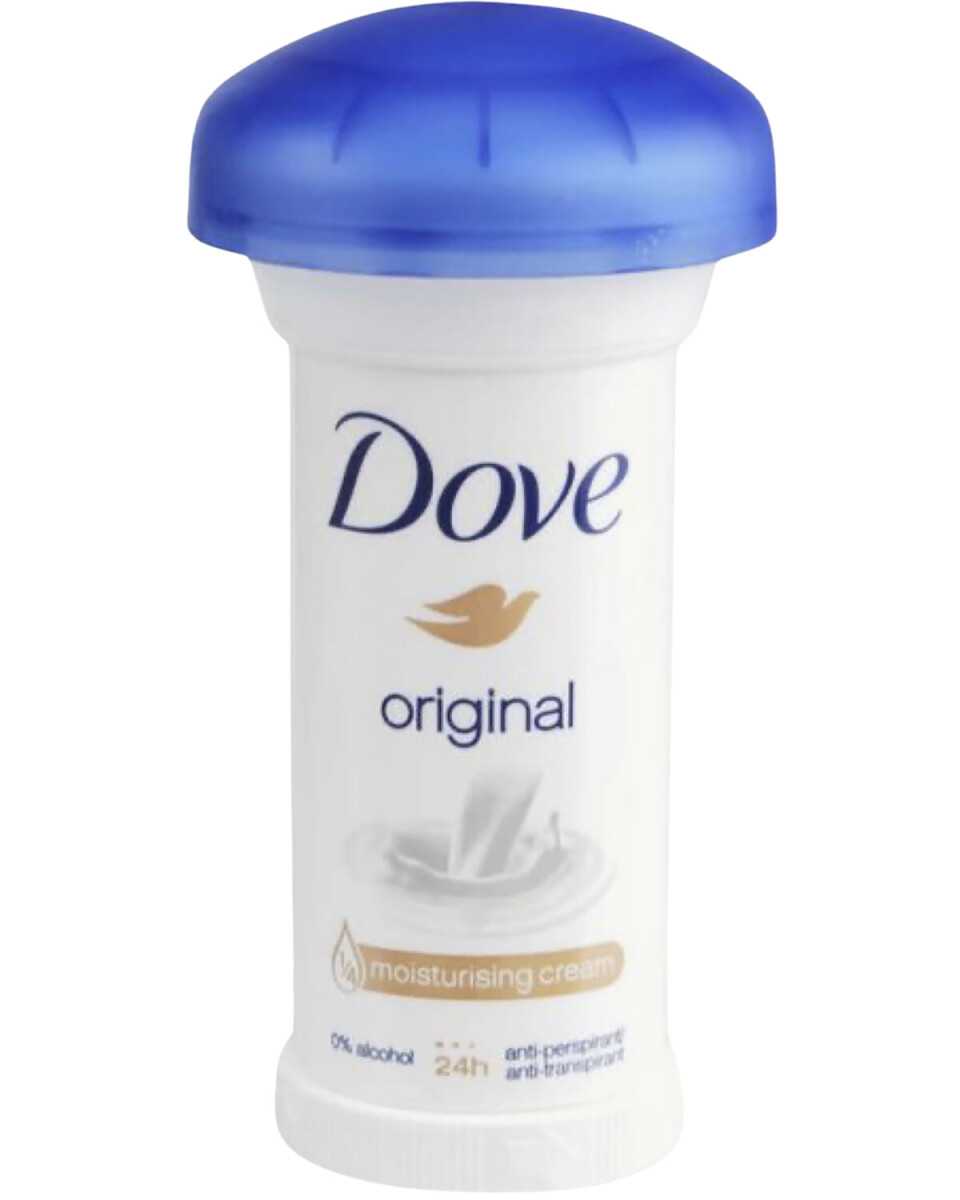 Original 48h Anti-perspirant, Dove.