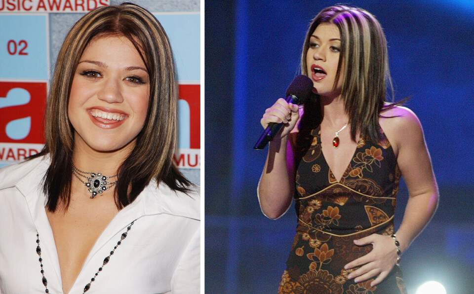 Kelly Clarkson var nærmest synonym med de brede striber i håret i 00'erne.