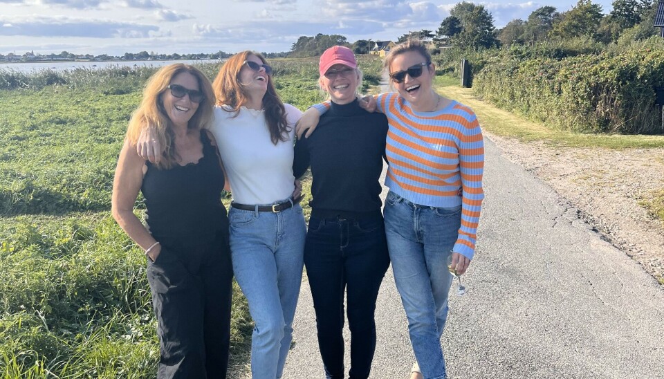 Anette, Katrine, Lone og Nina