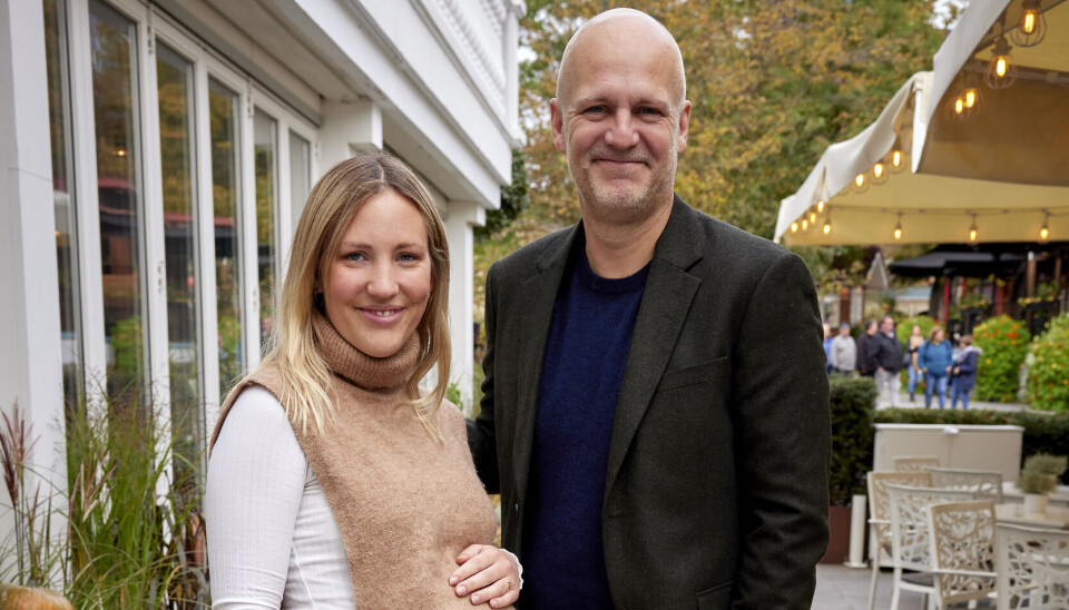 Troels Lyby sammen med sin datter Klara Lyby i 2022.