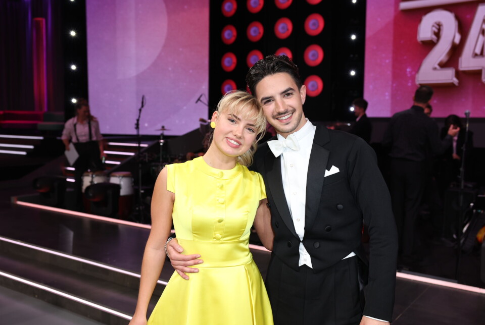Anna Munch og Eugen Miu til andet liveshow i 'Vild med dans'.