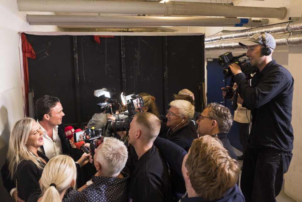 Janni Ree og Jeppe R. Stokholm til "Vild med dans" fredag den 27. september 2024.