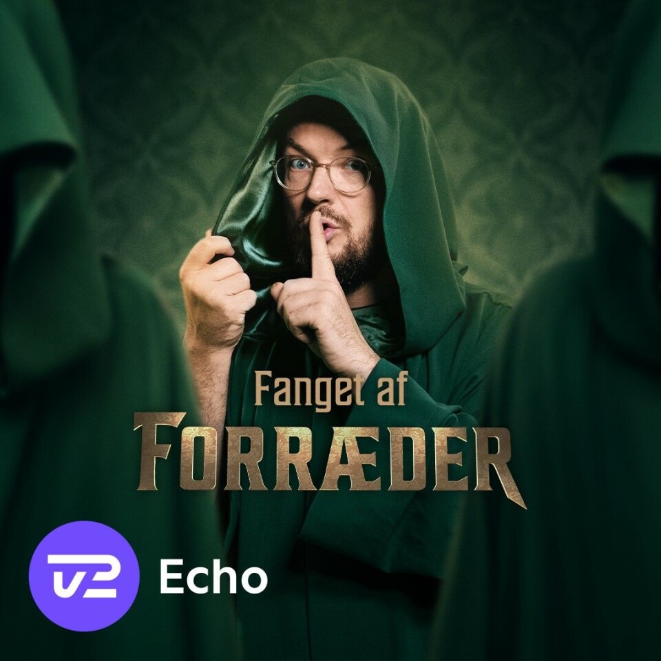 Mathias Helt er vært på podcasten 'Fanget af Forræder'.