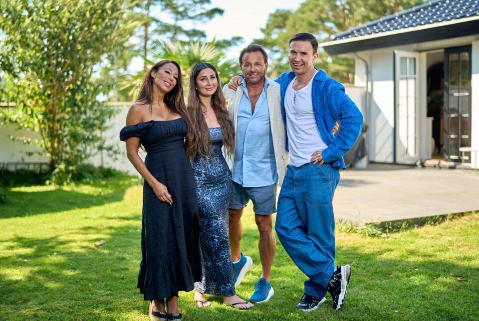 Detlagerne i første uge af 'Til middag hos' er Jackie Navarro, Vivi Bach, Dennis Knudsen og Gustav Salinas.