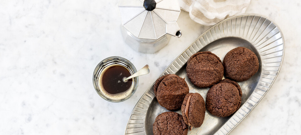 Chokoladekiks med ganache