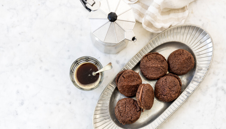 Chokoladekiks med ganache