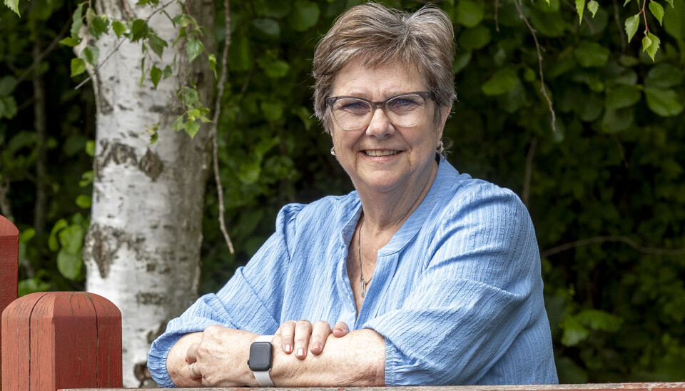 Portræt af Jytte Kristiansen, som har Type-2 Diabetes og fortæller til sundhedsartikel om udfordringerne.