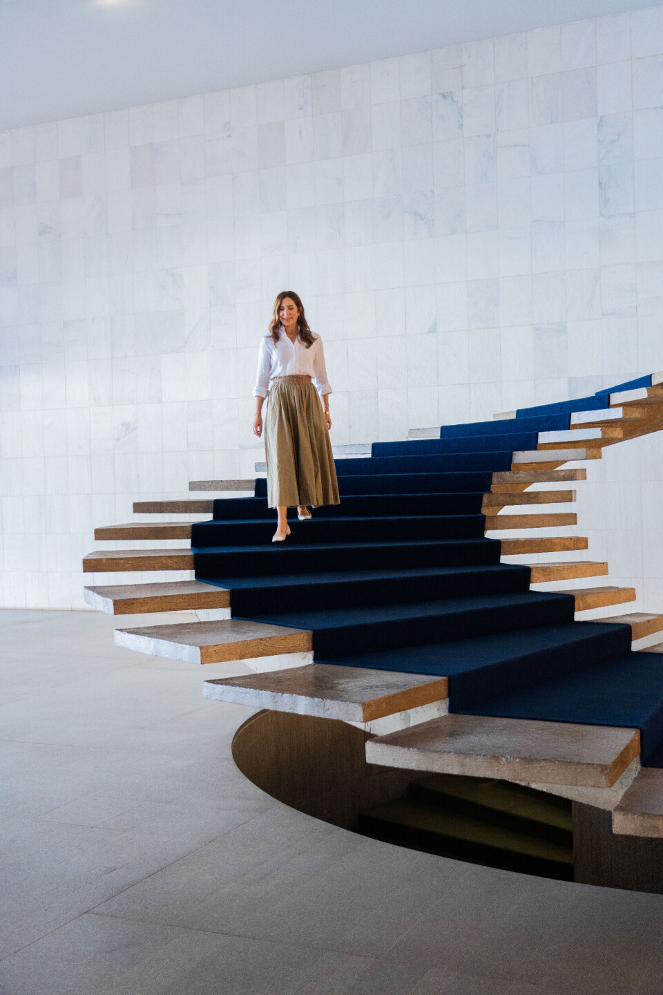 Besøget blev rundet af med et visit i Palácio Itamaraty, der huser det brasilianske udenrigsministerium. Her fik dronning Mary en rundvisning i paladset, der rummer flere brasilianske kulturskatte samt en karakteristisk spiraltrappe, der er designet af arkitekten Oscar Niemeyer