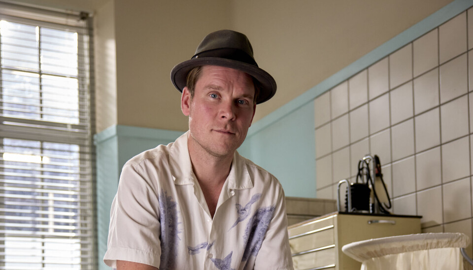 Thue Ersted Rasmussen til pressemøde på 'Sygeplejeskolen' sæson 6.