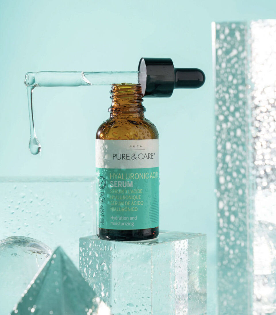 Pure & Care Hyaluronic Acid Serum, Puca, 70 kr.