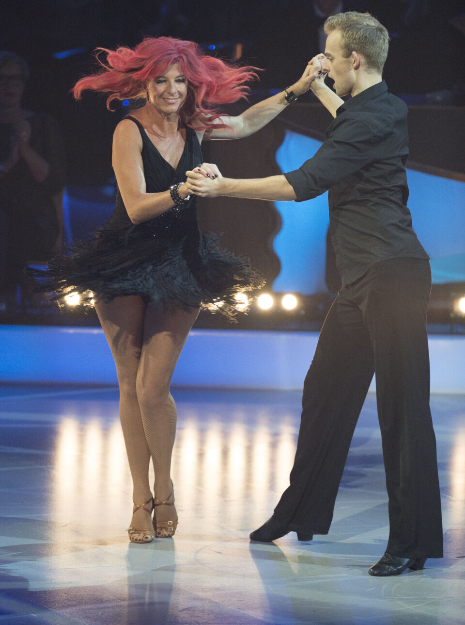 'Vild med dans' finale den 29. november 2014. Mads Vad og Paprika Steen
