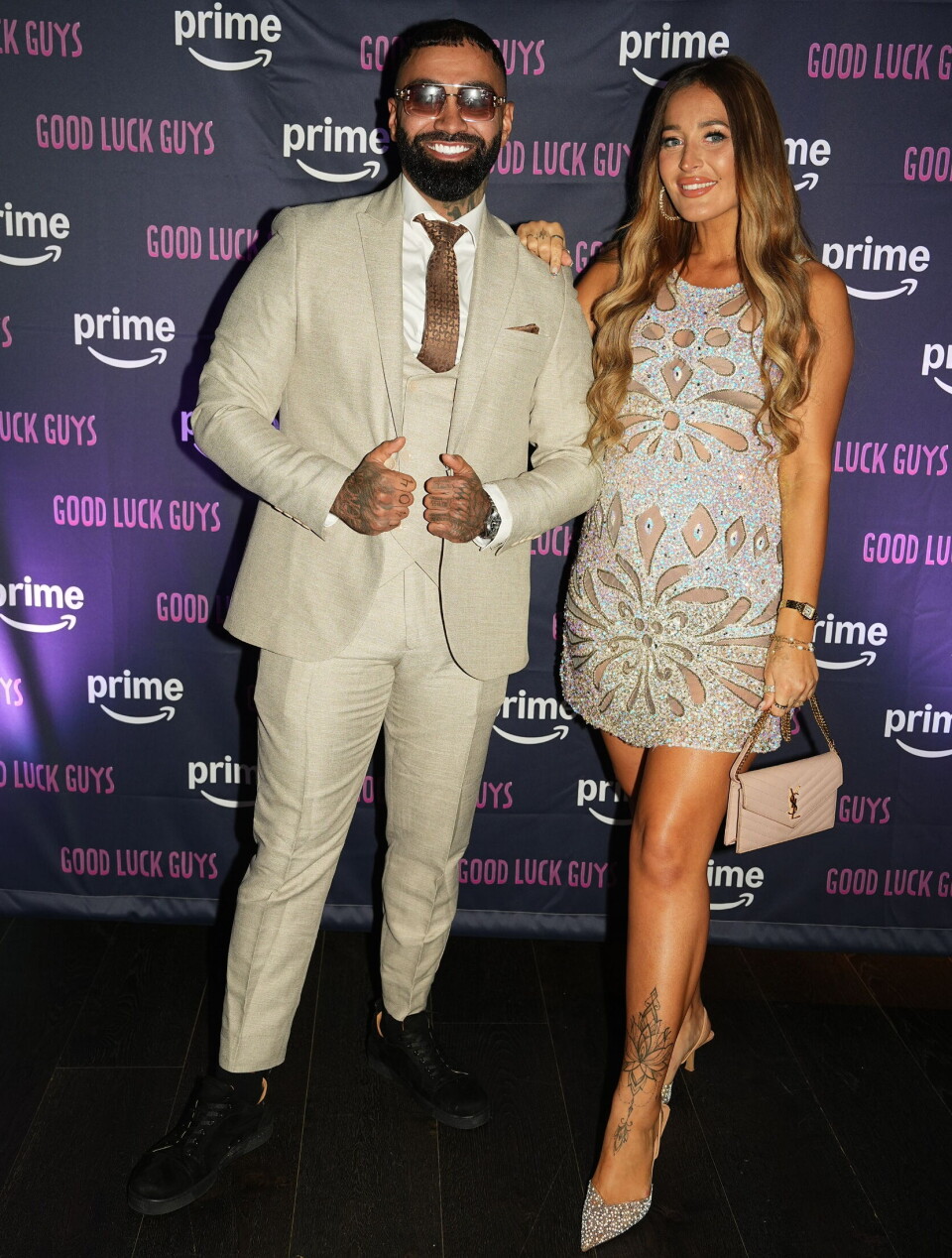 Amanda Sascha og Mads Olinius til pressevisning på 'Good Luck Guys'