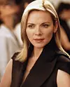 Portræt af Kim Cattrall, som spiller Samantha Jones i serien Sex and the City.