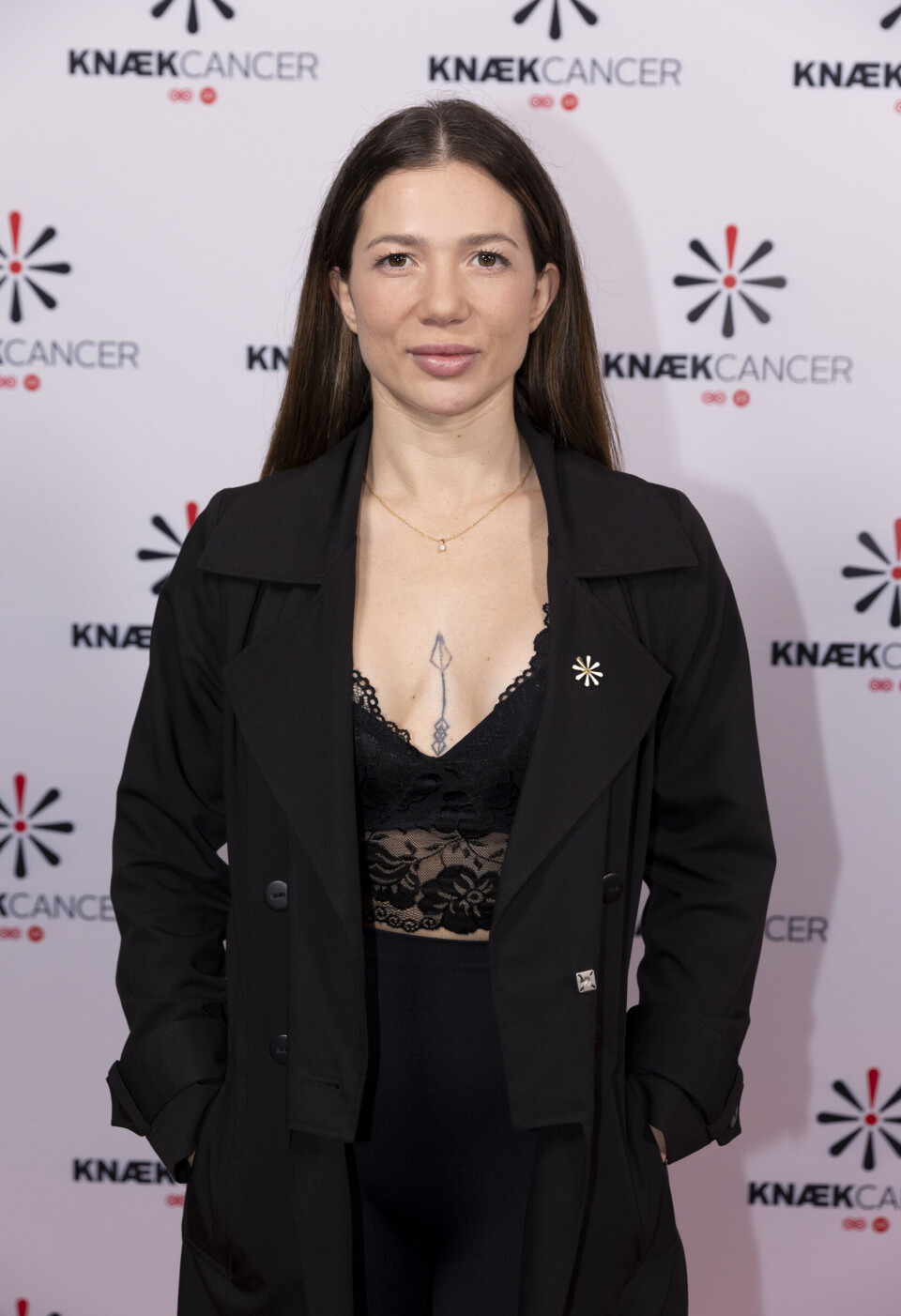 Sarah Mahfoud ved 'Knæk Cancer' i Royal Stage i Hillerød lørdag den 26. oktober 2024.
