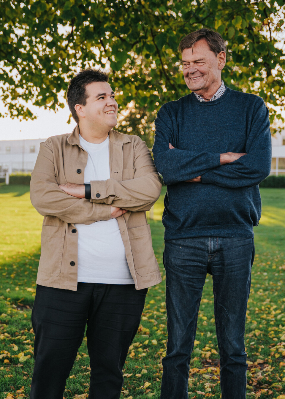 Lukas Birch og Ulf Pilgaard.