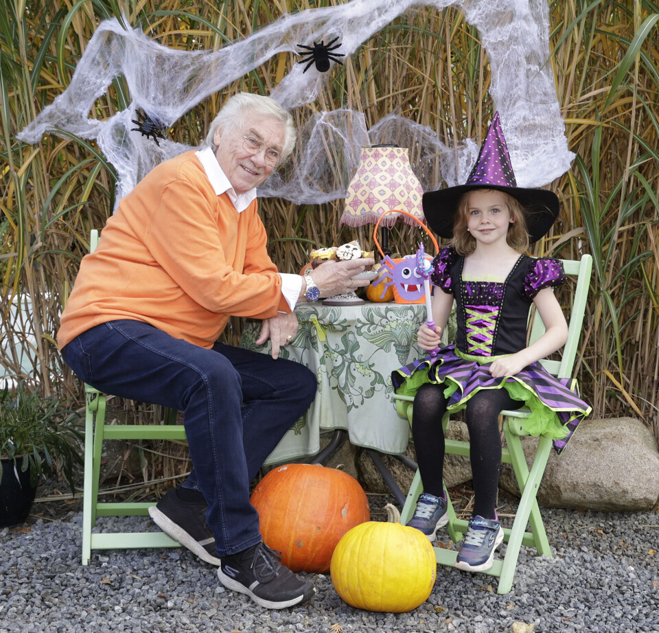 Hjemme hos Richard Ragnvald.