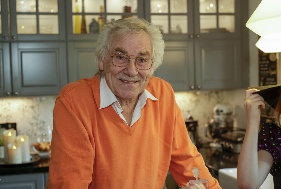 Hjemme hos Richard Ragnvald.