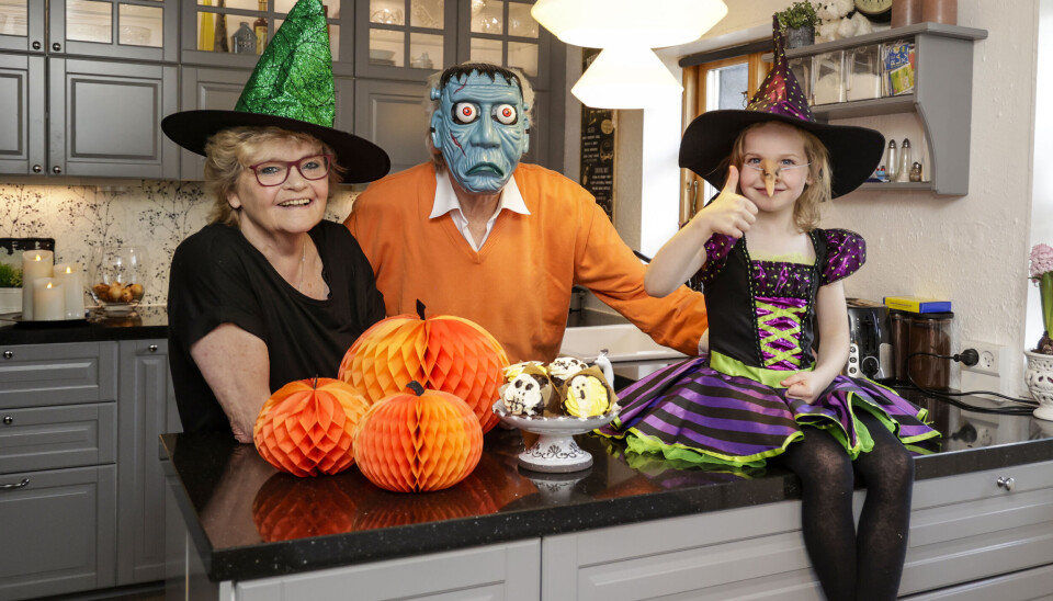 Hjemme hos Richard Ragnvald.