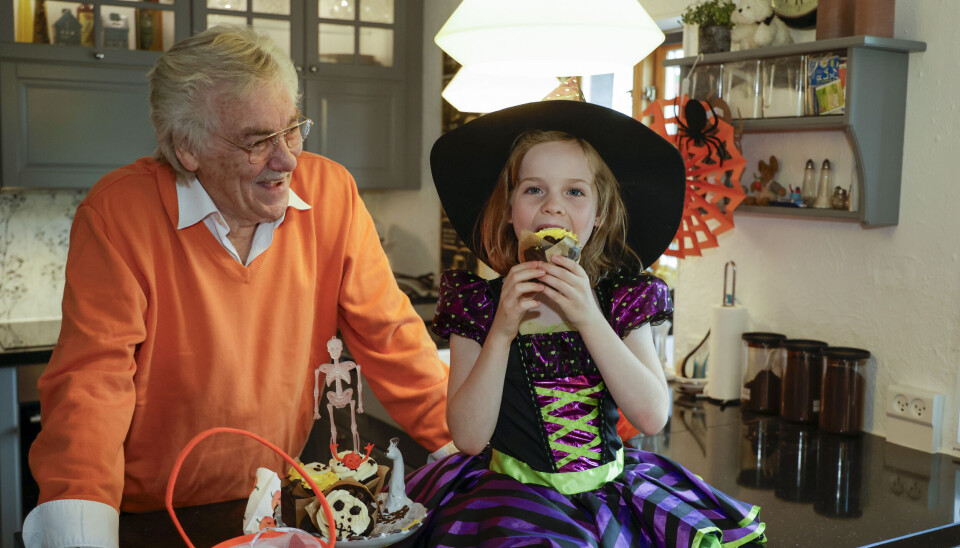 Hjemme hos Richard Ragnvald.