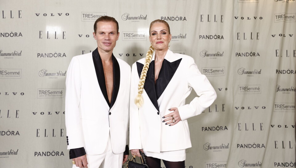 Helle Thorning-Schmidt i vildt outfit