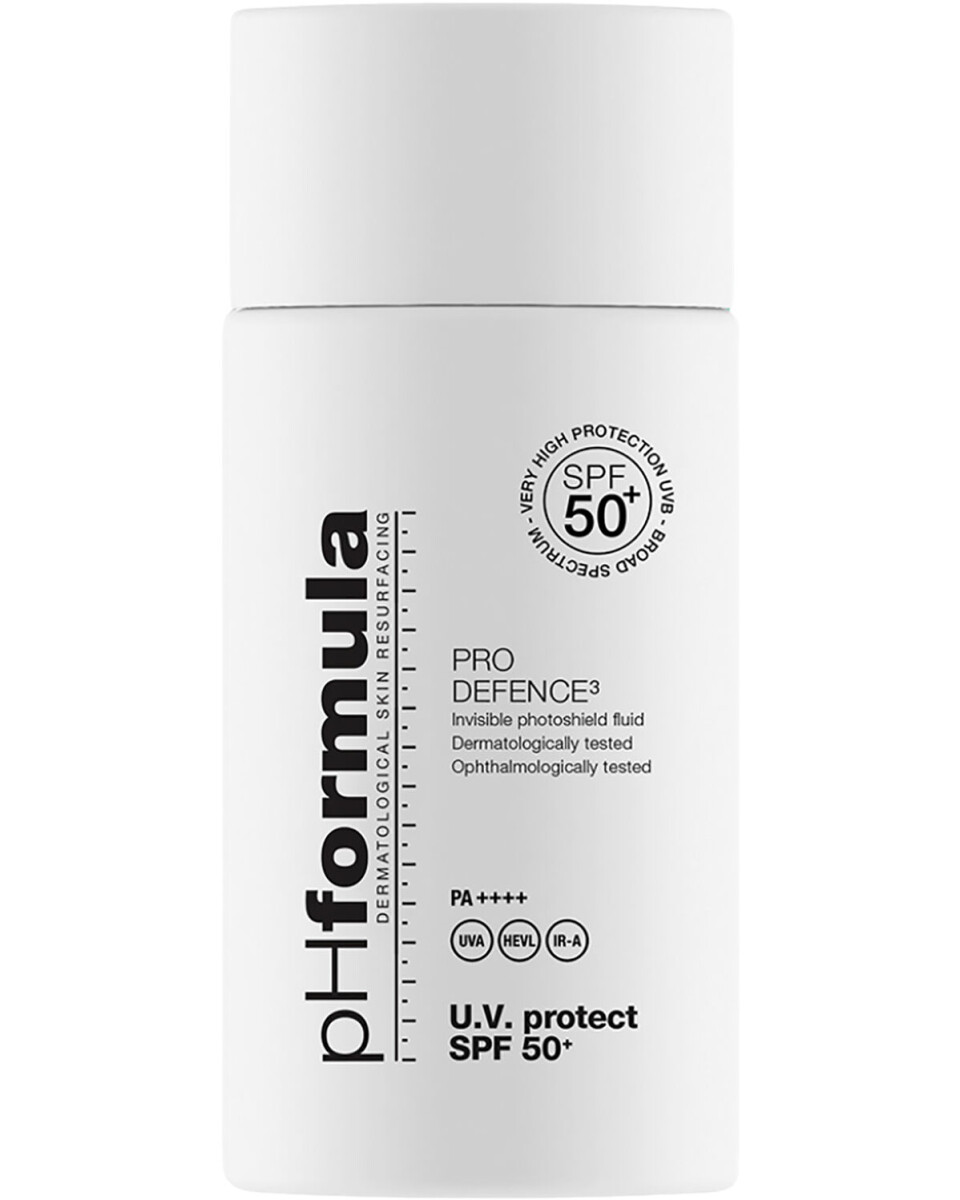 Pro Defence U.V. Protect spf 50+, pHformula.