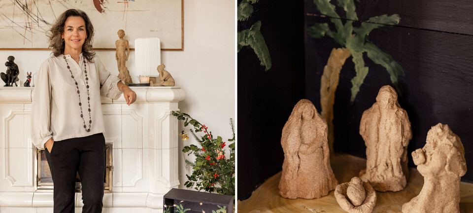 Lucie laver eventyrlig pynt af ler: ”Krybbespil er jul for mig”