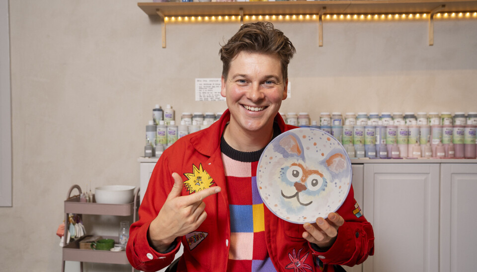 Forfatter og kunstner Rasmus 'Lakserytteren' Kolbe.