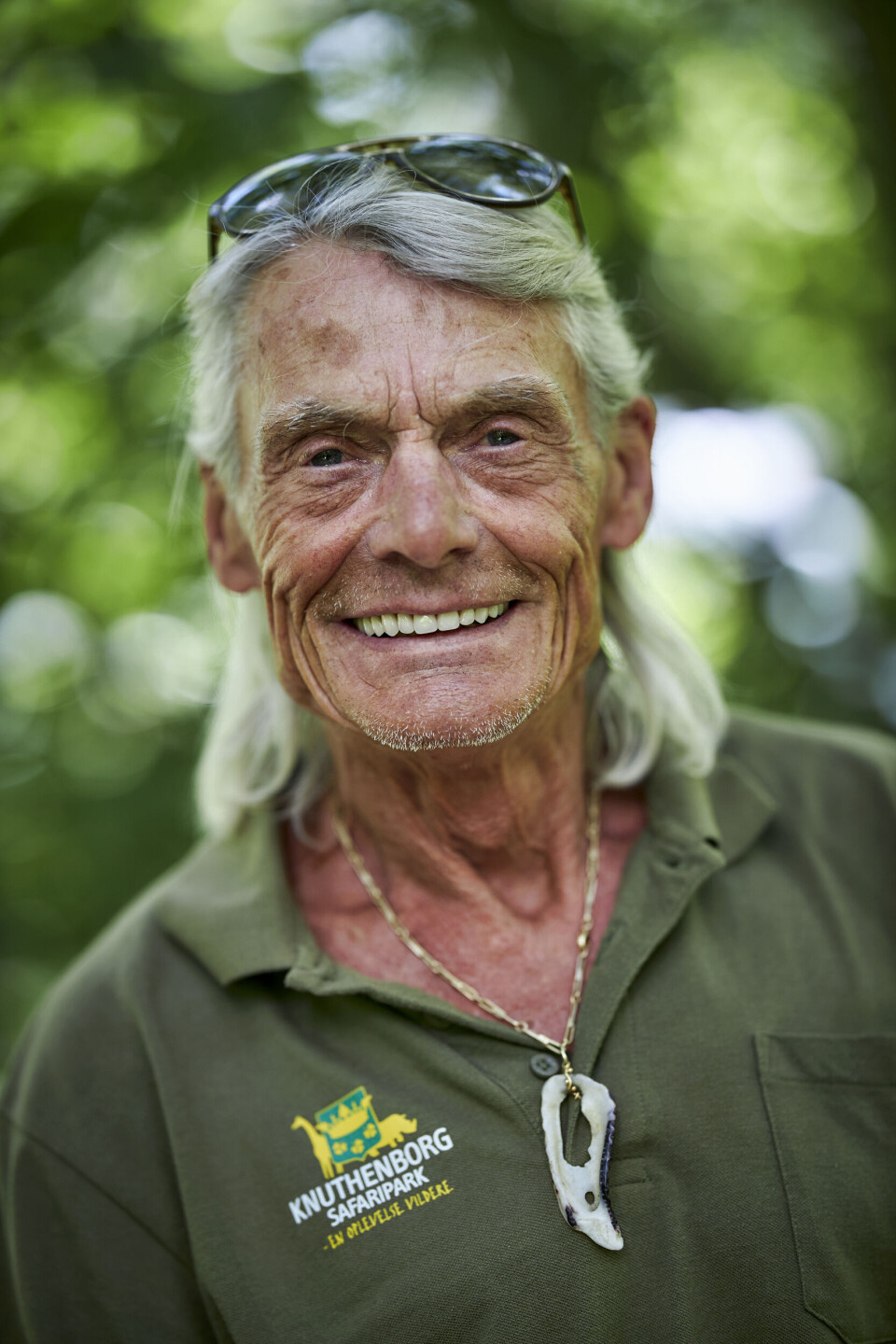 Dan Marstrand begyndte at arbejde i Knuthenborg Safaripark i 2018