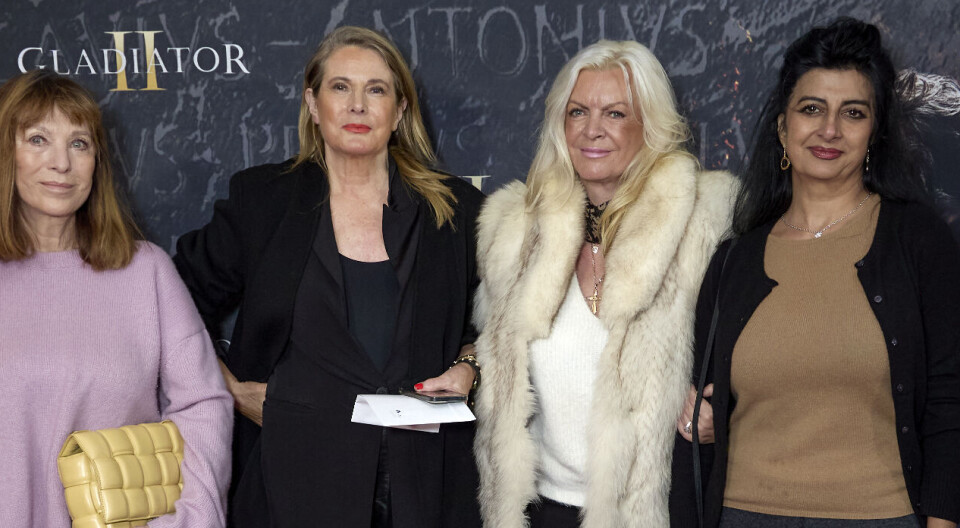 Susan (Yderst til højre, red.) var ude med Stasia Hallas, 78, Lotte Nellemann Sander og Susanne Rugtved Rønnow, 57.