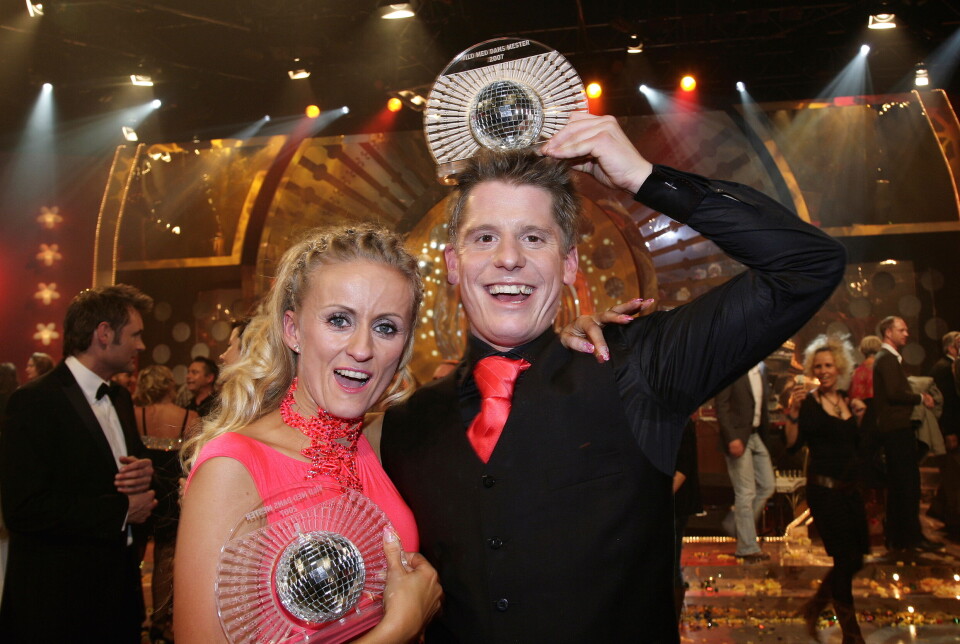 Finale i Vild med dans 2007. Robert Hansen og Marianne Eihilt
