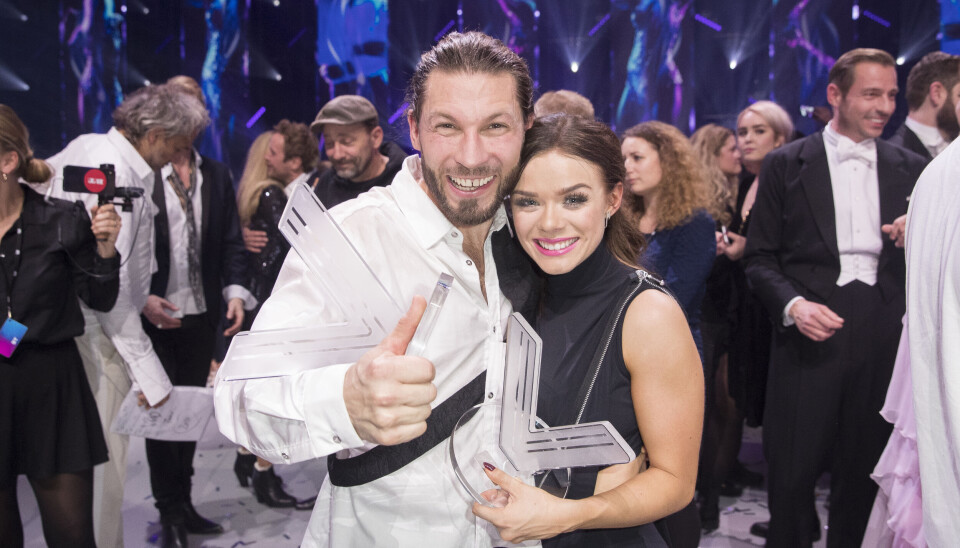 Vild med dans finale 2018. Simon Stenspil og Asta Björk