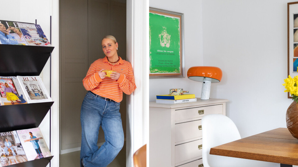 I Stines hjem er dansk design blandet med gamle loppefund: ”Jeg elsker kontrasterne”