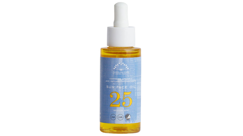 Sun Face Oil spf 25, Rudolf Care, 465 kr.