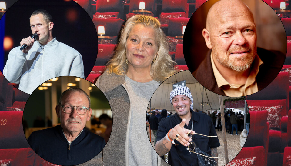 Signe Lindkvist, Stig Tøfting, Preben Elkjær, Benjamin Hav og Wafande