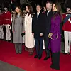 Kong Frederik, dronning Mary, prinsesse Isabella, prinsesse Josephine og prins Vincent til repremiere på 'Nøddeknækkeren' i Tivolis Koncertsal lørdag den 30. november 2024.