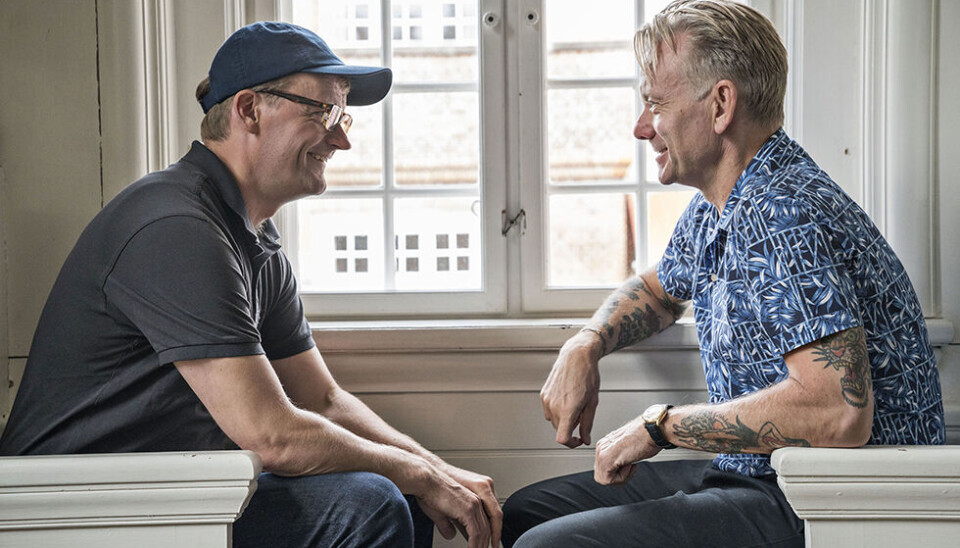 Frank og Casper.