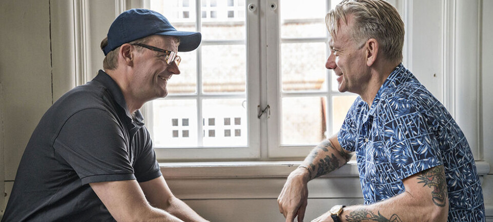 Frank og Casper afslører: De er ikke venner